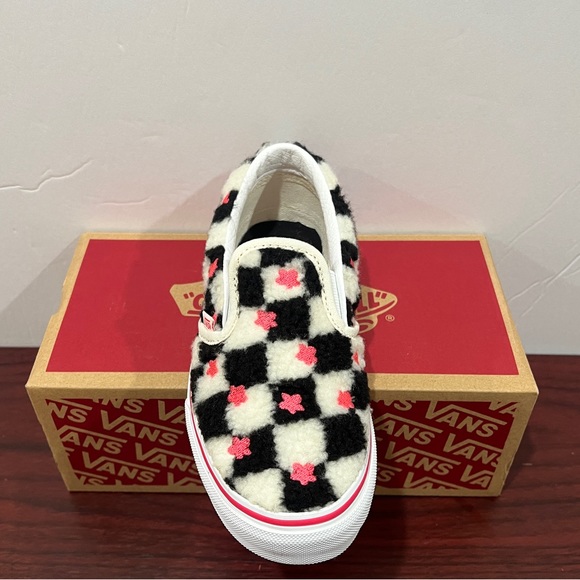 Vans, Classic Slip On, VN0A5KXM8CE, Sherpa Checkerboard - Picture 7 of 13